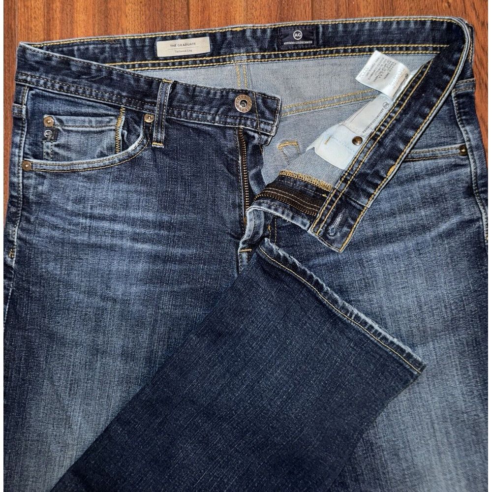 AG Adriano Goldschmied Jeans Mens 32x32 The Graduate Tailored Leg